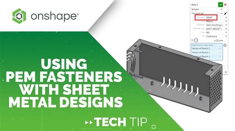 sheet metal pem|guide to pems sheet metal.